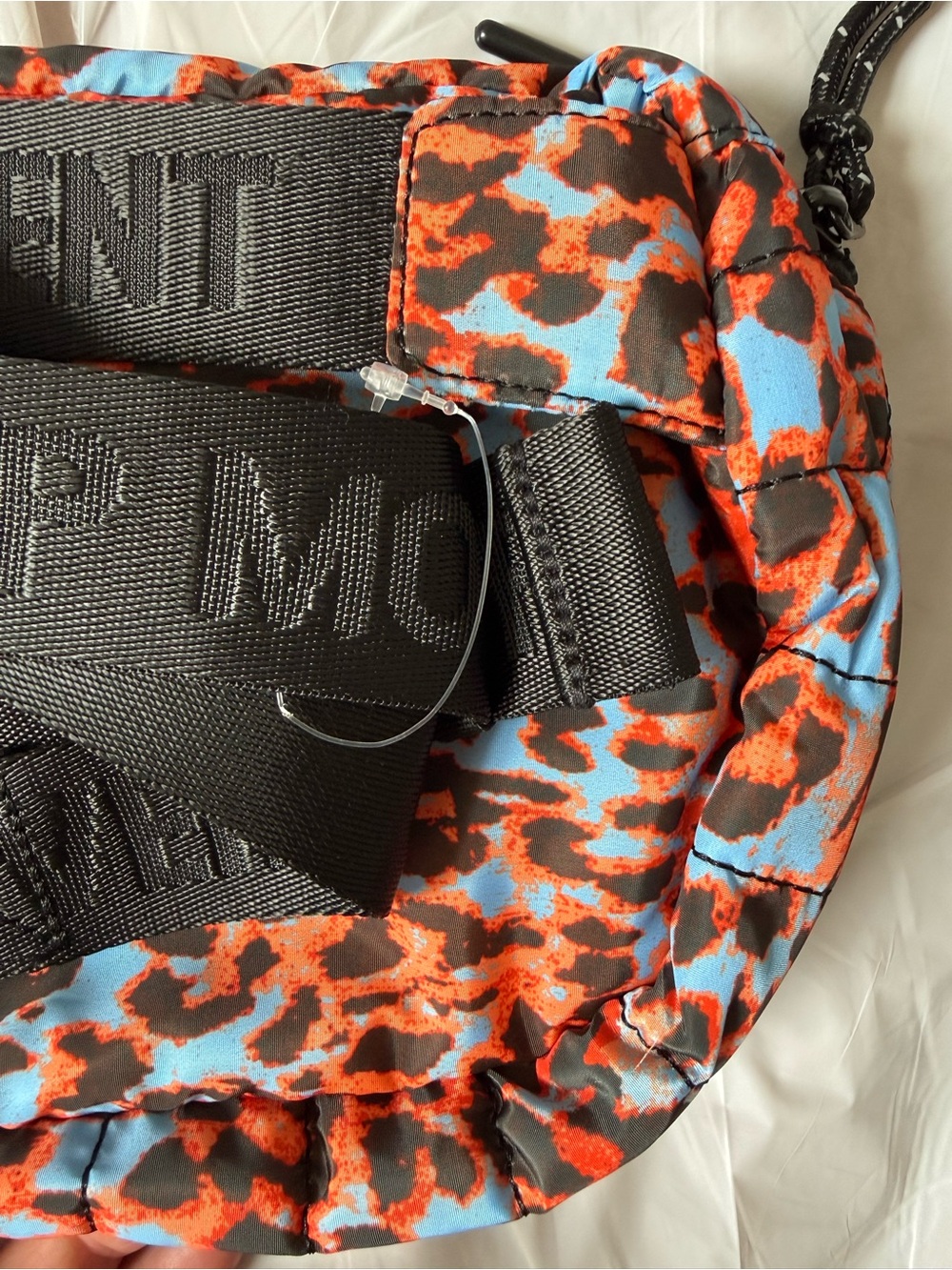 NEW! Free People Movement animal print quilted sling belt bag; sci fi leopard - Picture 4 of 16